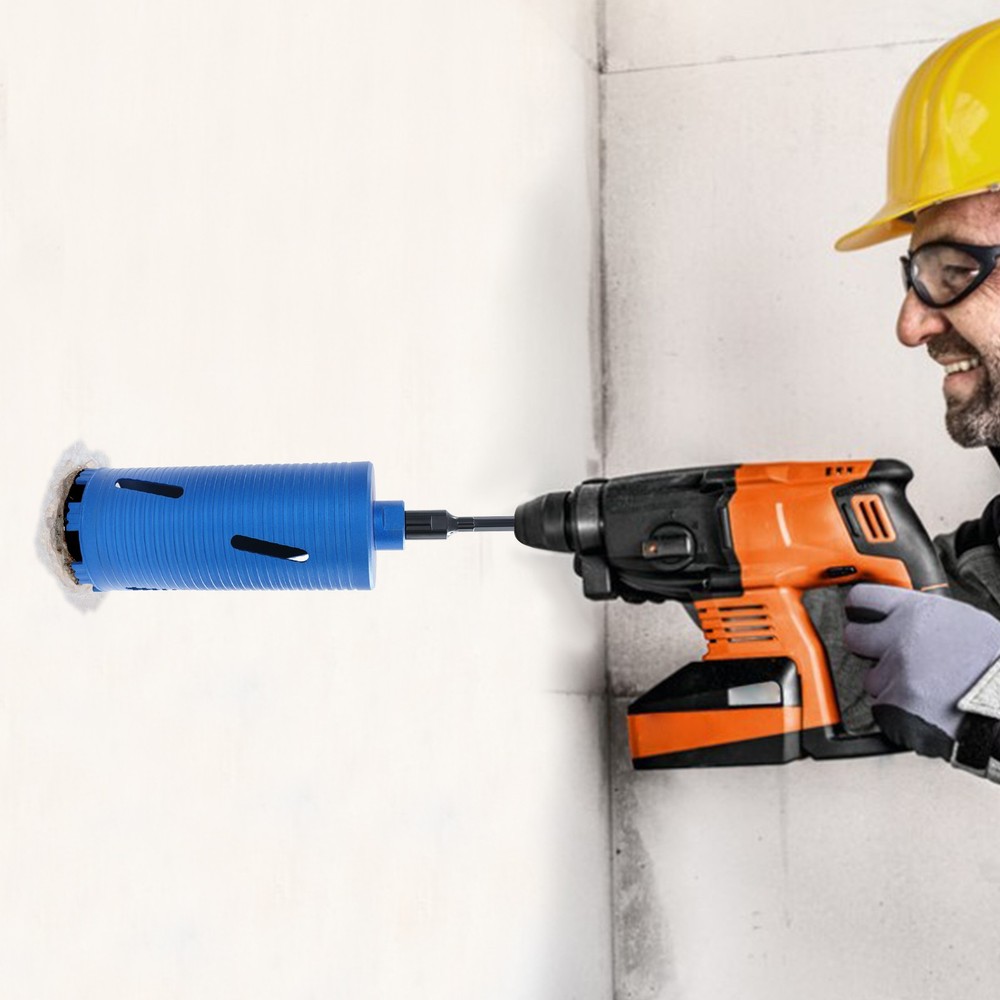 108.5mm Core Drill Bit, 5/8" Thread Drill Bit, Drill Bit with 3 Adapters