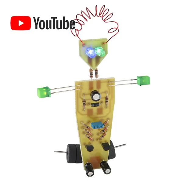 C7075 - "Flash" The Robot Kit (Learn to Solder)