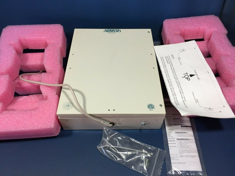 ADTRAN BATTERY BACKUP HINGED 1175044L2 48V