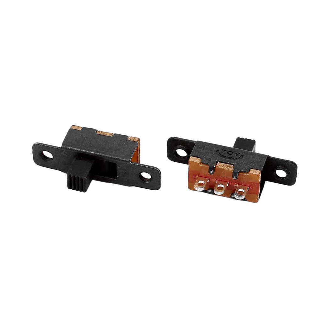 10Pcs SS-12F16 2 Position 3P SPDT Miniature Slide Switch Latching Toggle Switch