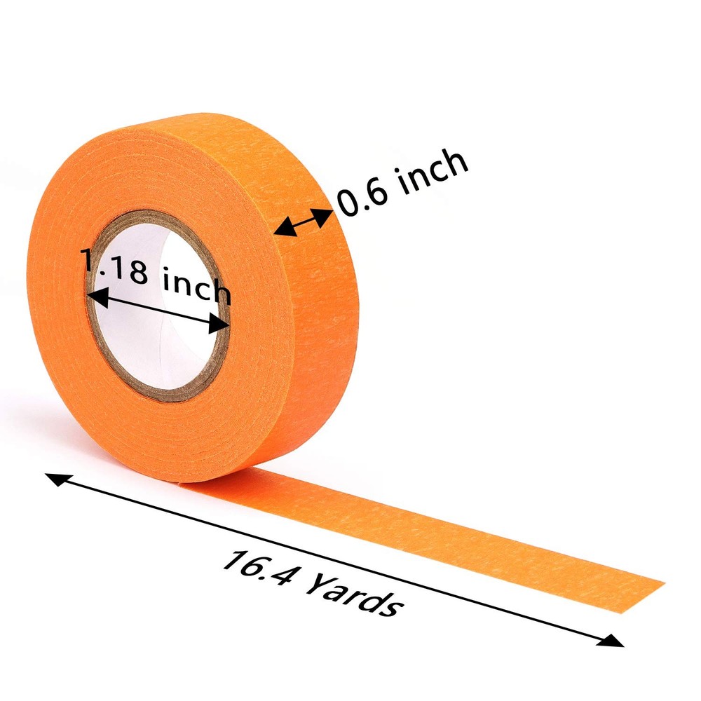 Decorative Painters Tape - 8 Color Variety for Creative Projects & Coding