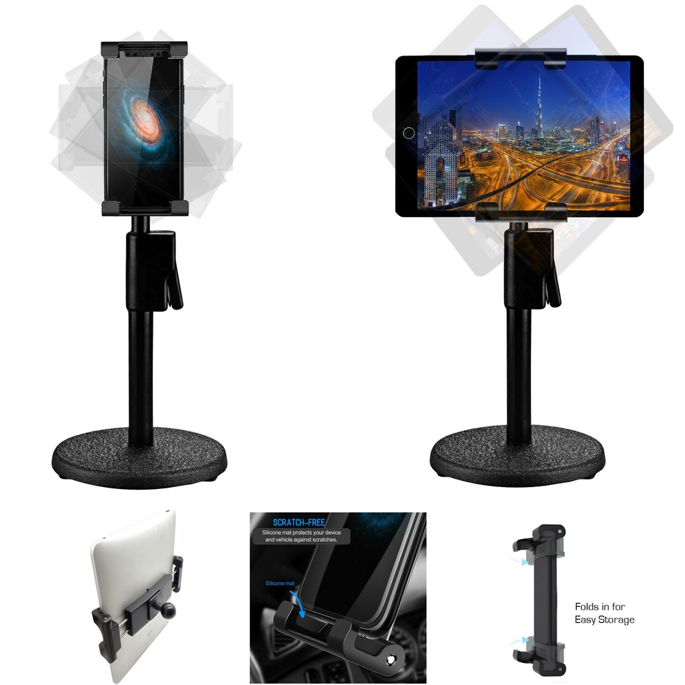 iPad iPhone Galaxy 14 13 Tab Smartphone Tablet Essential Height Adjustable Mount