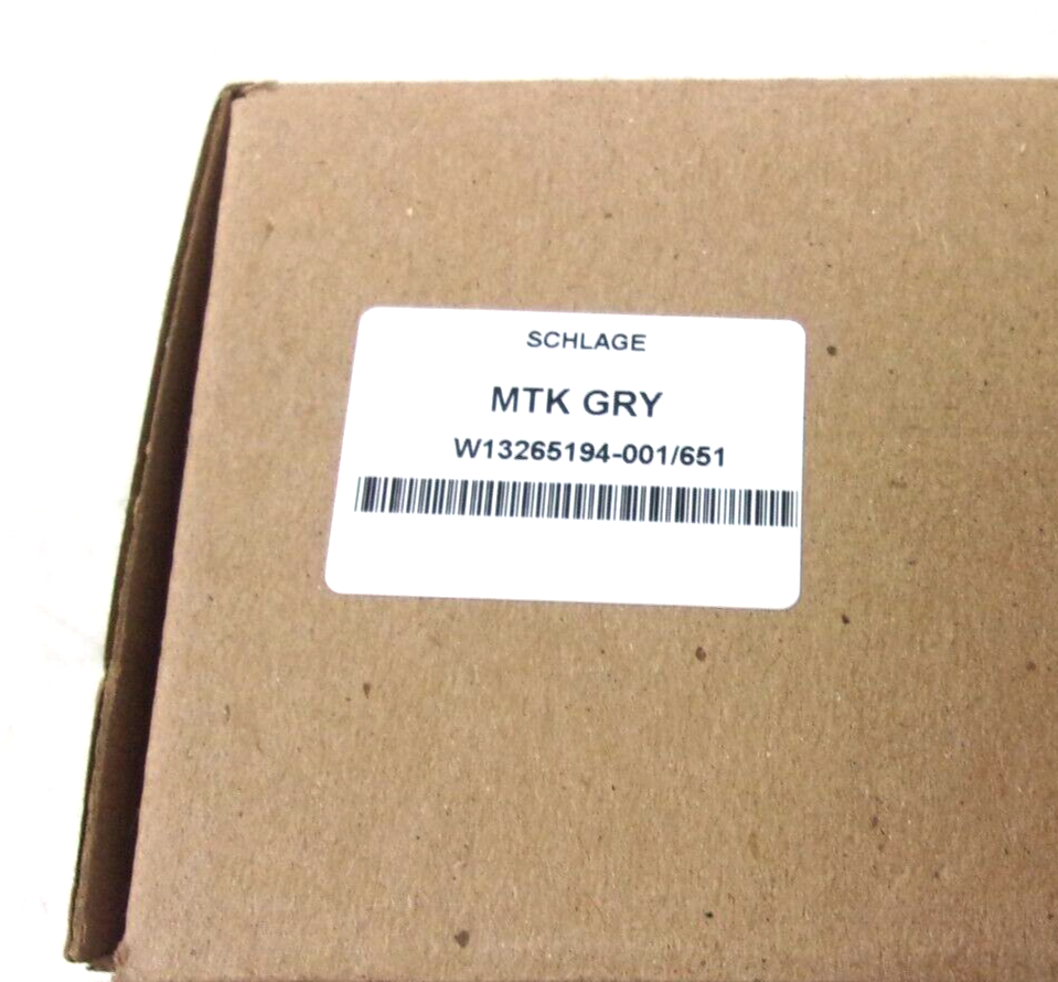 SCHLAGE ALLEGION MTK GRY MULTI-TECH KEYPAD PROXIMITY SMART READER