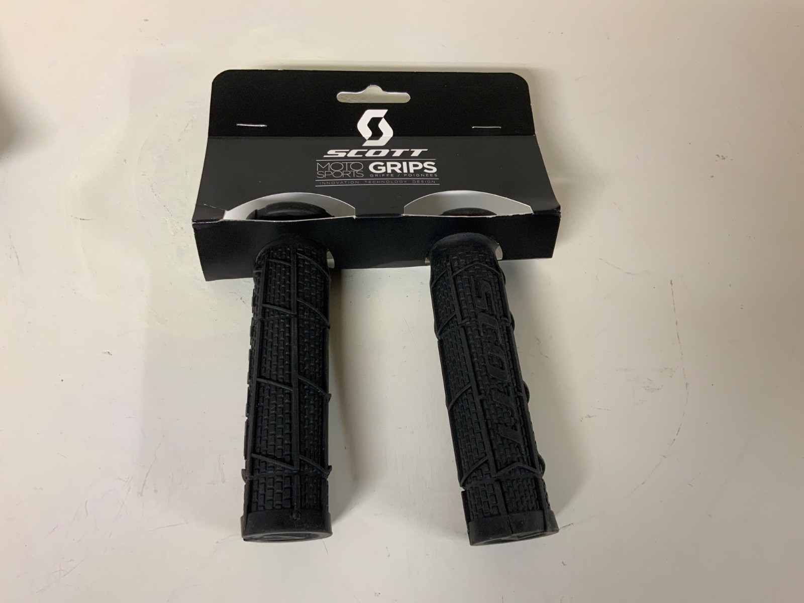 Scott USA Radial Full Waffle ATV Grips 233926-0001 Black