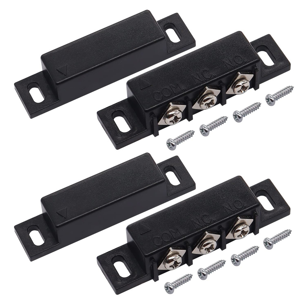 2pcs MC-31B Magnetic Reed Switch Wired Surface Mount Normally Open Closed NC ...