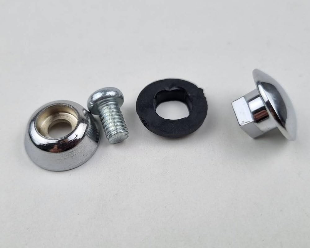 Motorstorex - Replacement Rear Window Latch Bolt Nut Screw Black Cab