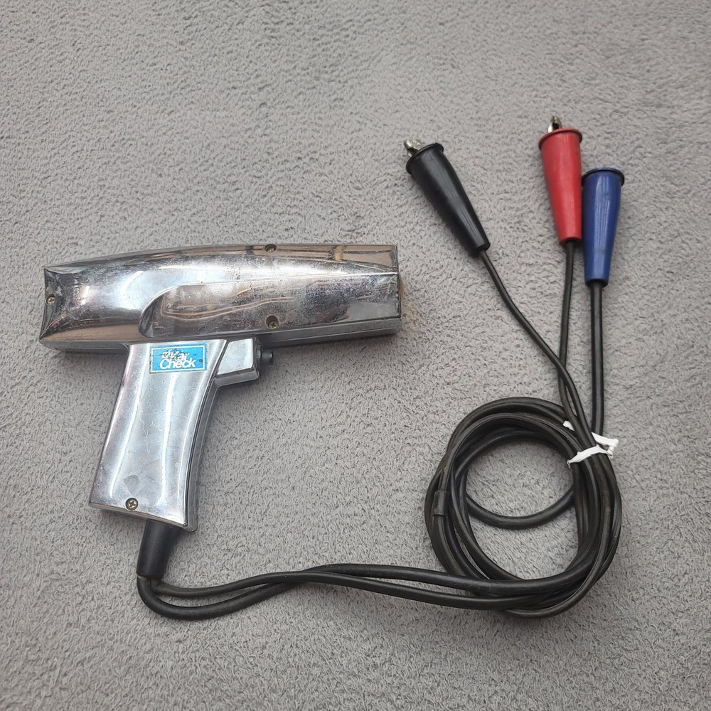 Vintage KAR Check XR Inductive Timing Light  RPM Timing Range Vd8-UNTESTED