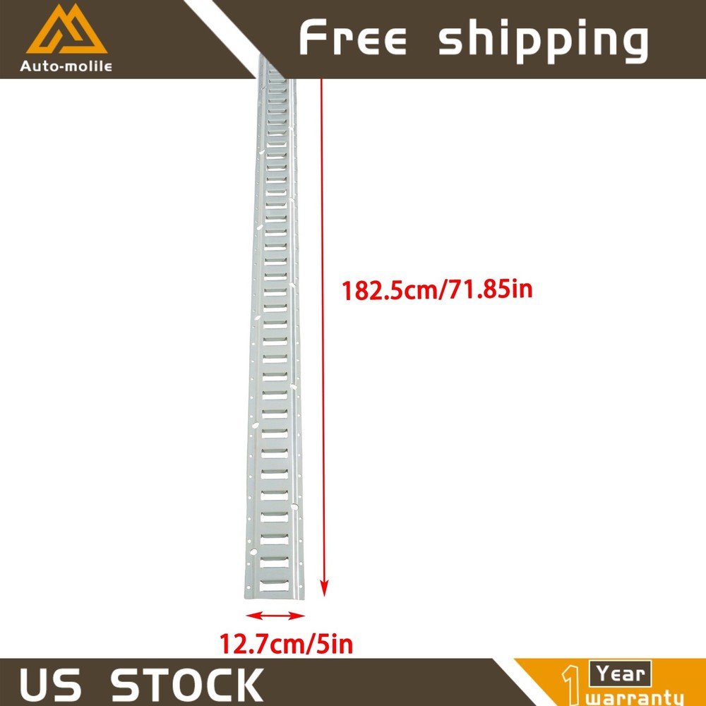 Durable 6' E Track Tie Down Enclosed Trailer For Truck Portable Secure Cargo