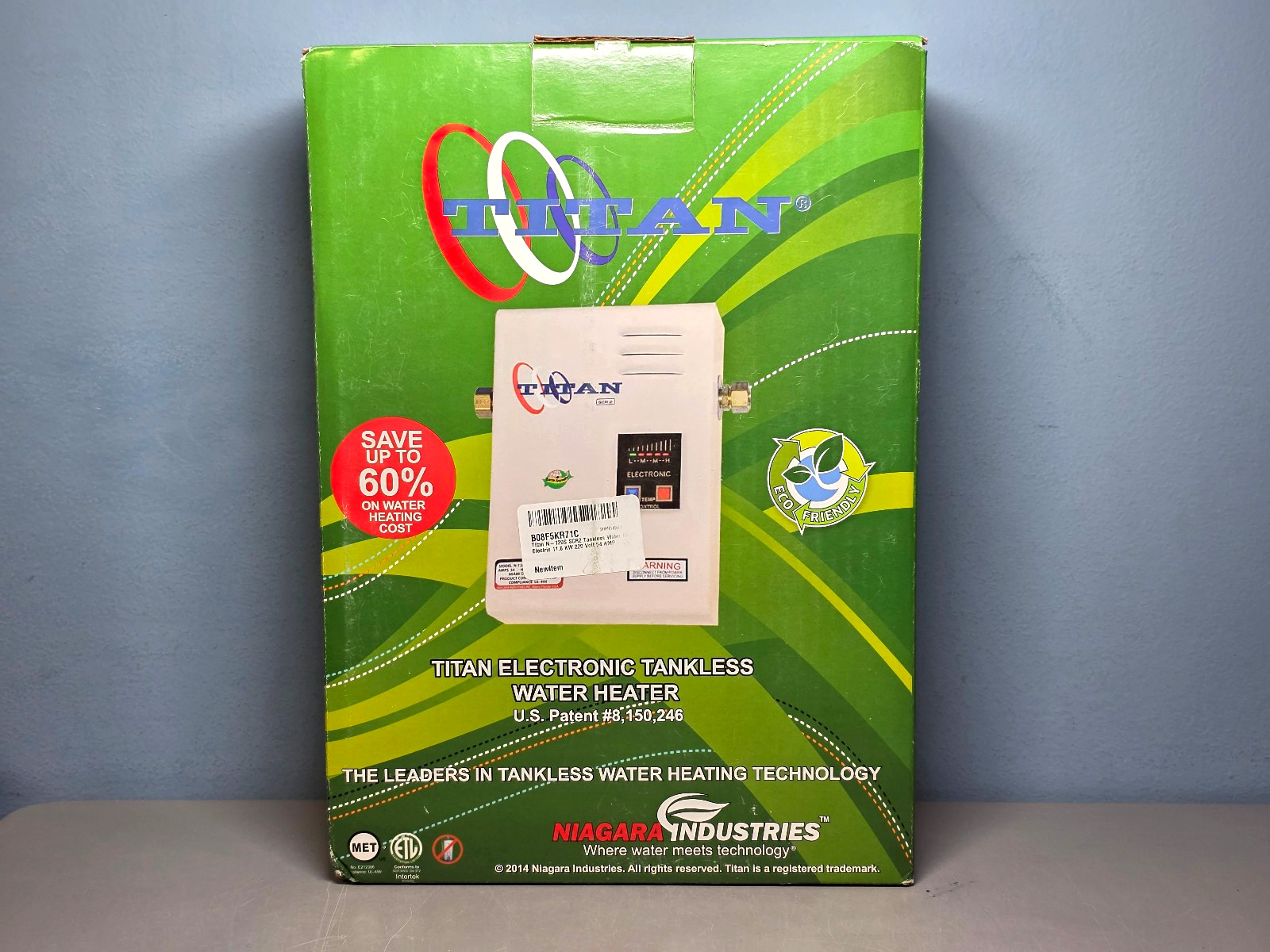 Niagara Industries Titan Electronic Tankless Water Heater - N-120X - New!