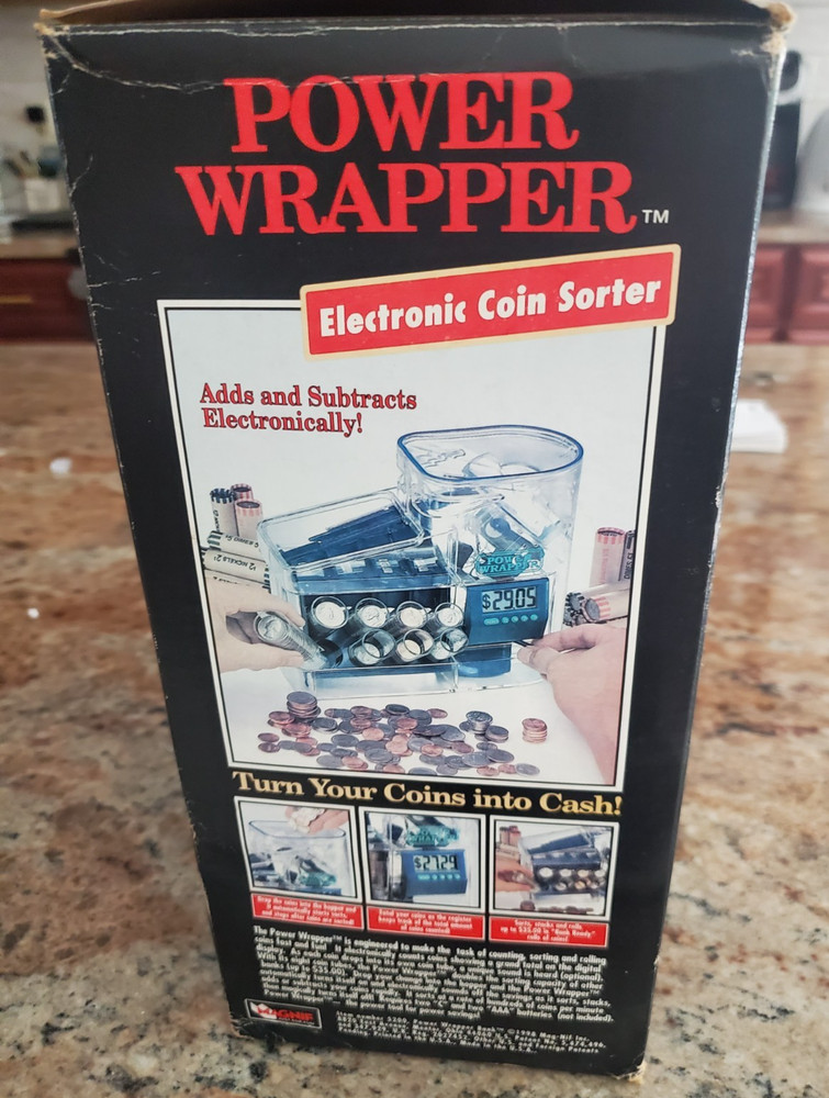 Electronic Coin Sorter- Power Wrapper