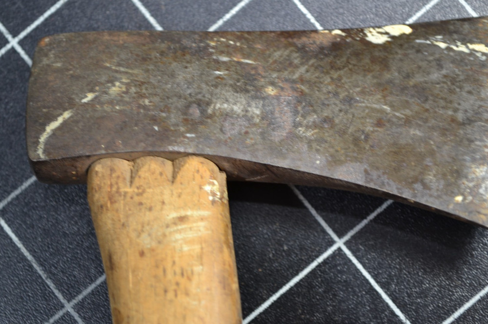 MARBLES - NO. 5 - SATETY AXE - ALL ORIGINAL IN GREAT CONDITION