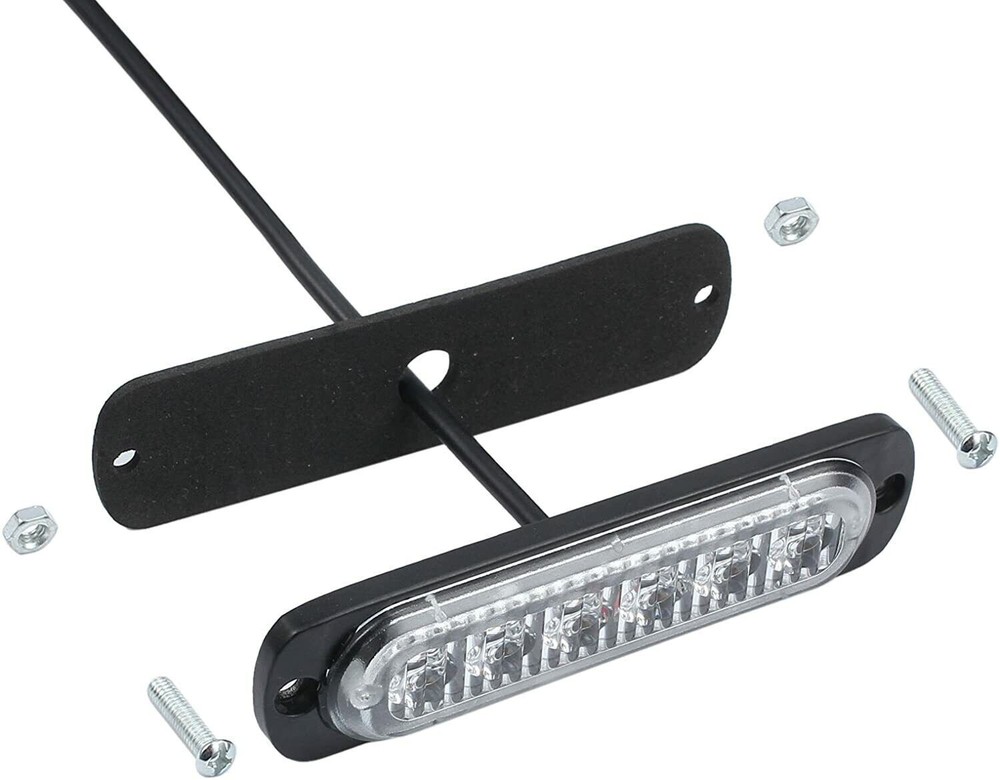 Warning Hazard Emergency Amber Front Rear Grille Strobe Flash Led Control Box