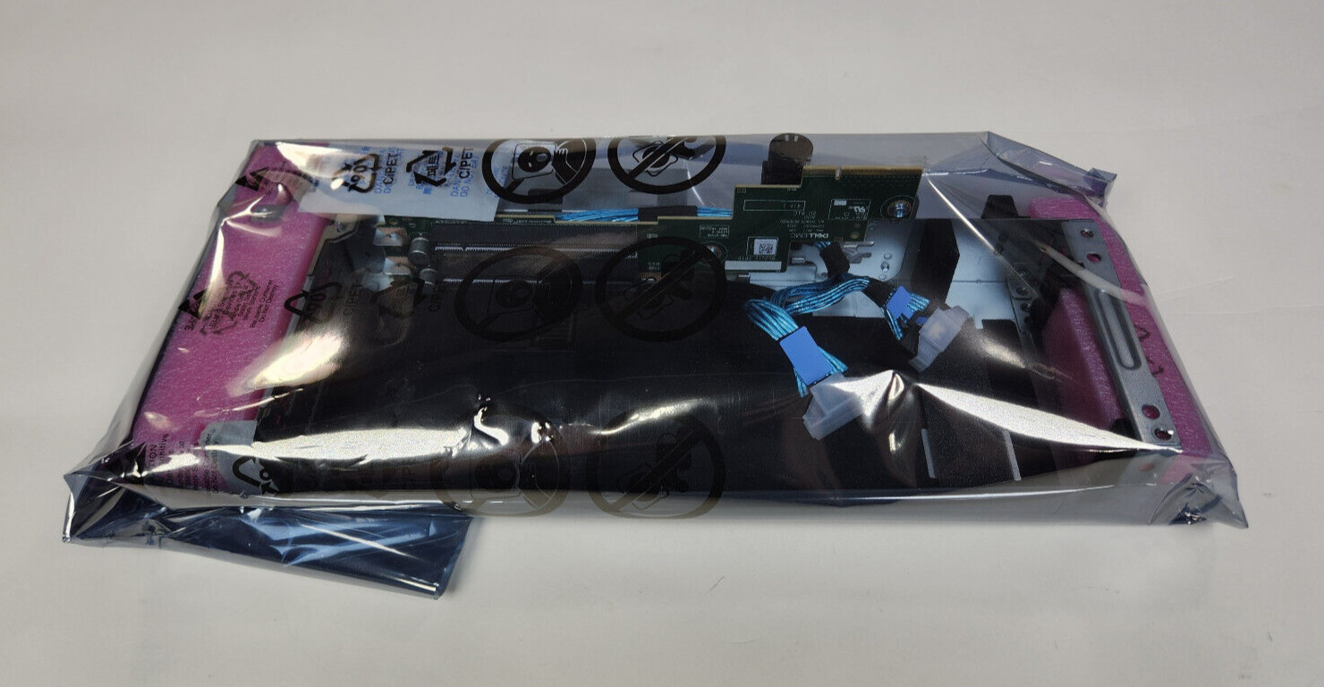 DELL PowerEdge R7525 Expansion Card Riser R1C NR2K2 2x x16 FHFL PCIe Slots GPU