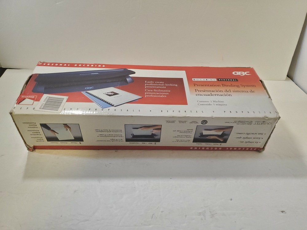 GBC CombBind C50 Binding System 6 Page Punching / 90 Sheet Binding Capacity