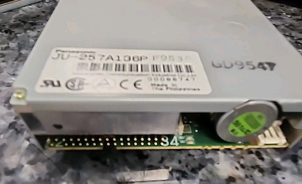 Panasonic JU-257A136P Floppy Disk Drive Untested