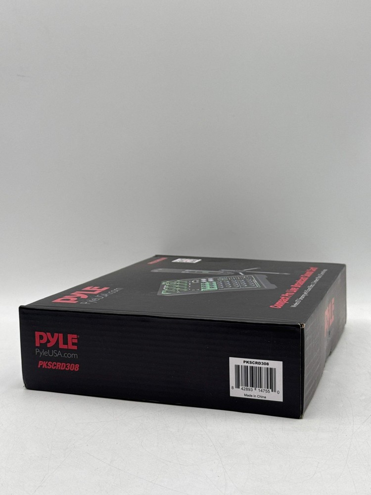 Pyle DJ Controller w/ 8 Sound Effects 8 Characters Sound & 8 Control Knobs