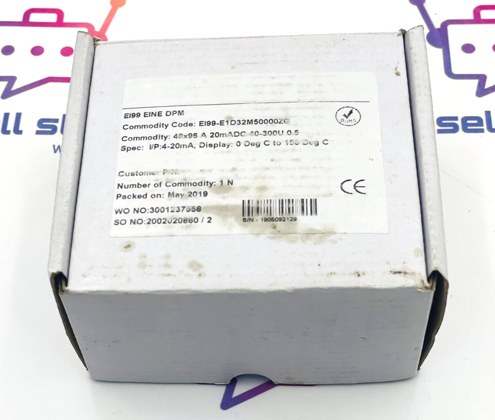 ZIEGLER EI99EINEDPM Digital Panel Meter Ziegler Eine