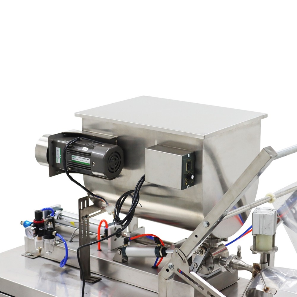 6.3in Film Width 10-100ml Automatic Paste Quantitative Packaging Filling Machine