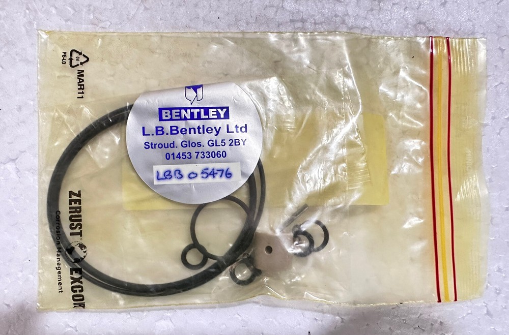 L.B. BENTLEY LTD. - LBB05476 O-RING/REPAIR KIT