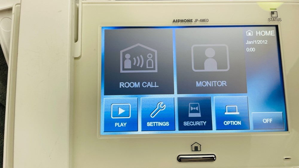 Aiphone JP-4MED Video Master Station, Wall/Desk Mount