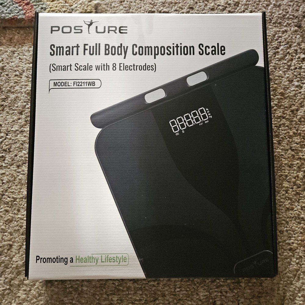 NEW Posture Smart Full Body Composition Scale FI2211WB