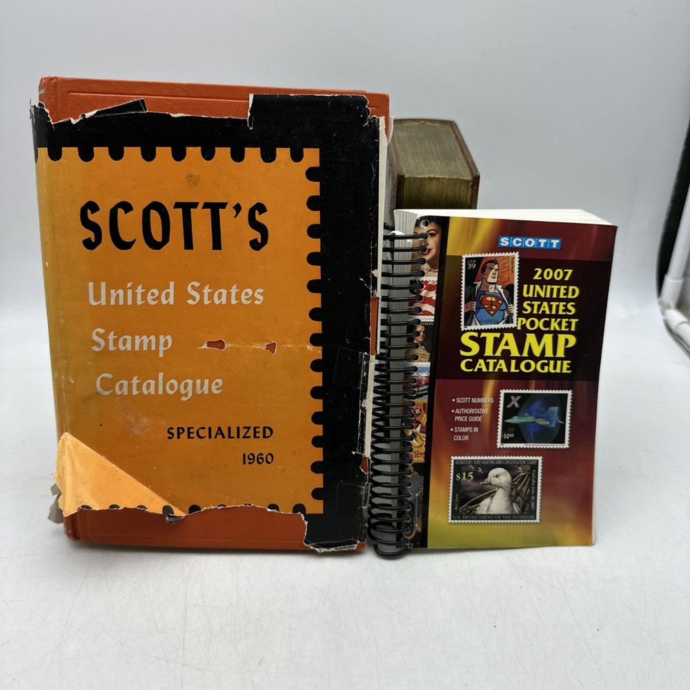 Scott’s Stamp Catalogues- 1960 And 2007- AA212