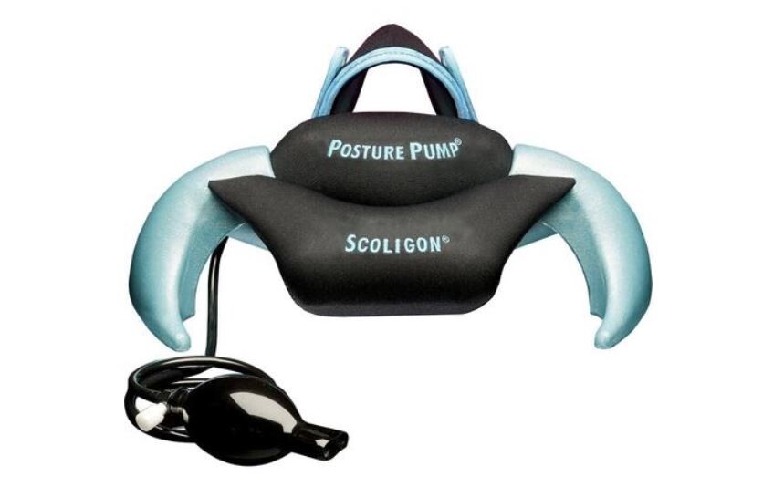 NEW! Posture Pump Scoligon Chiropractic Posture Pump Cervical Disc Hydrator