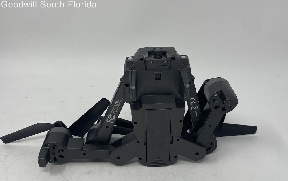 Attop Top Player Black Foldable Remote Control Small Drone Camera Not Tested