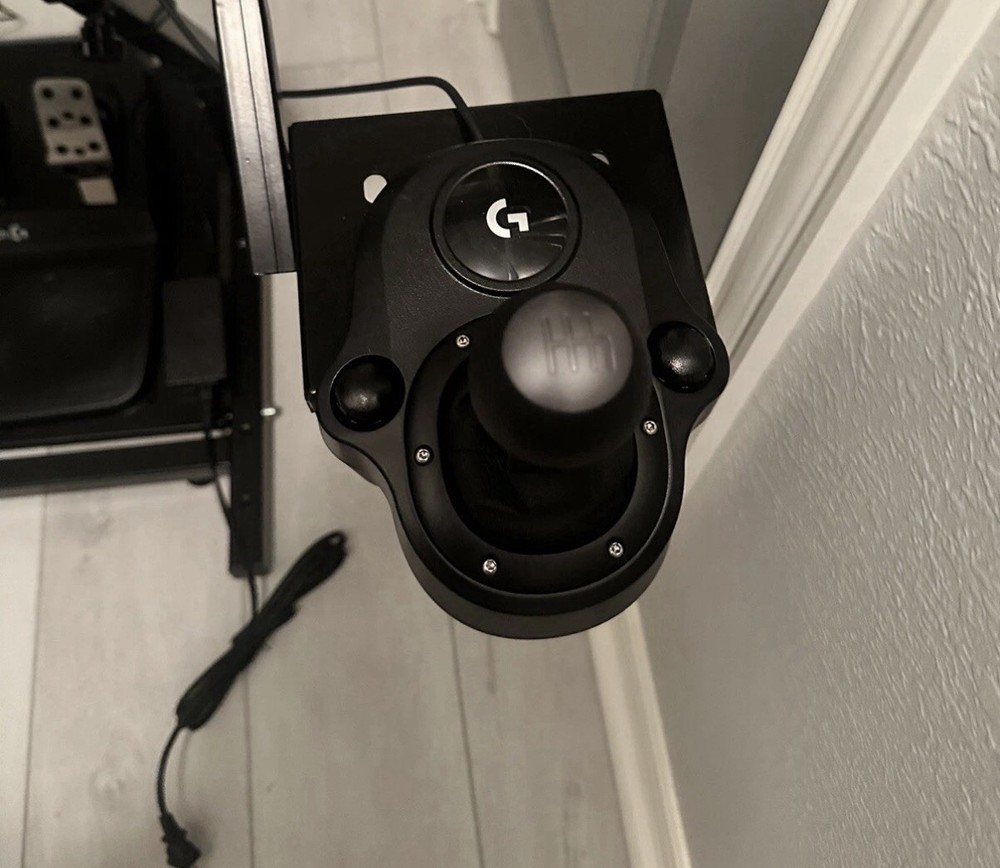 Logitech Racing Wheel, Pedals, Shifter & Mounting Stand Bundle (PICK UP ONLY)