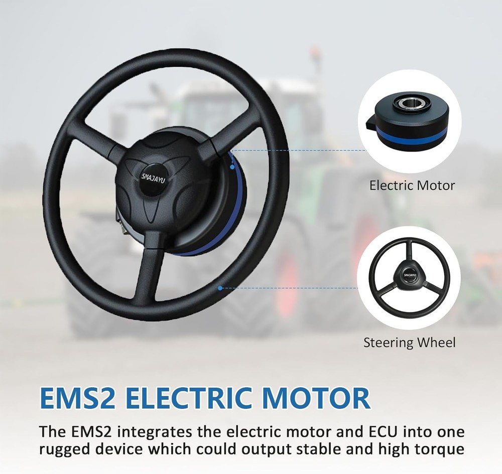 Tractor GPS, Auto Steer System 2.5cm Accuracy by RTK Base 10cm Precision by PPP