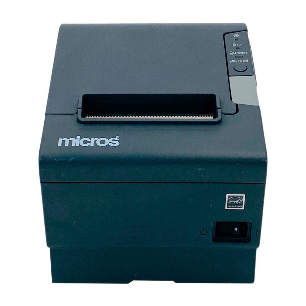 Epson Micros TM-T88V Compact POS Thermal Receipt Printer IDN USB No Adapter