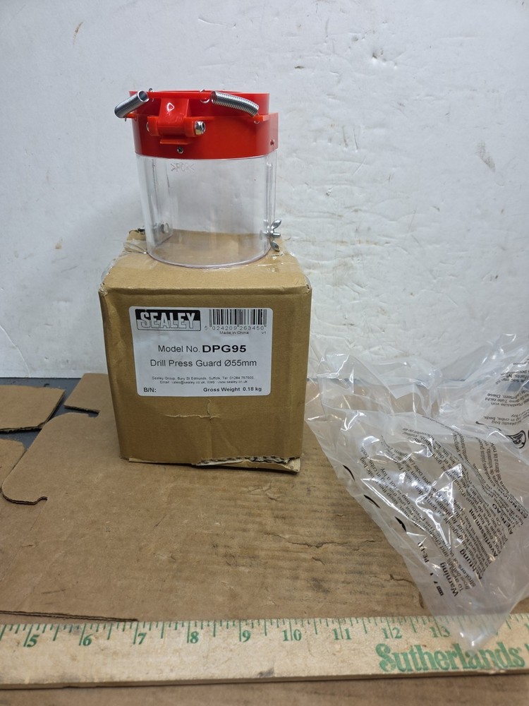 Sealey Dpg95 Drill Press Guard 55Mm