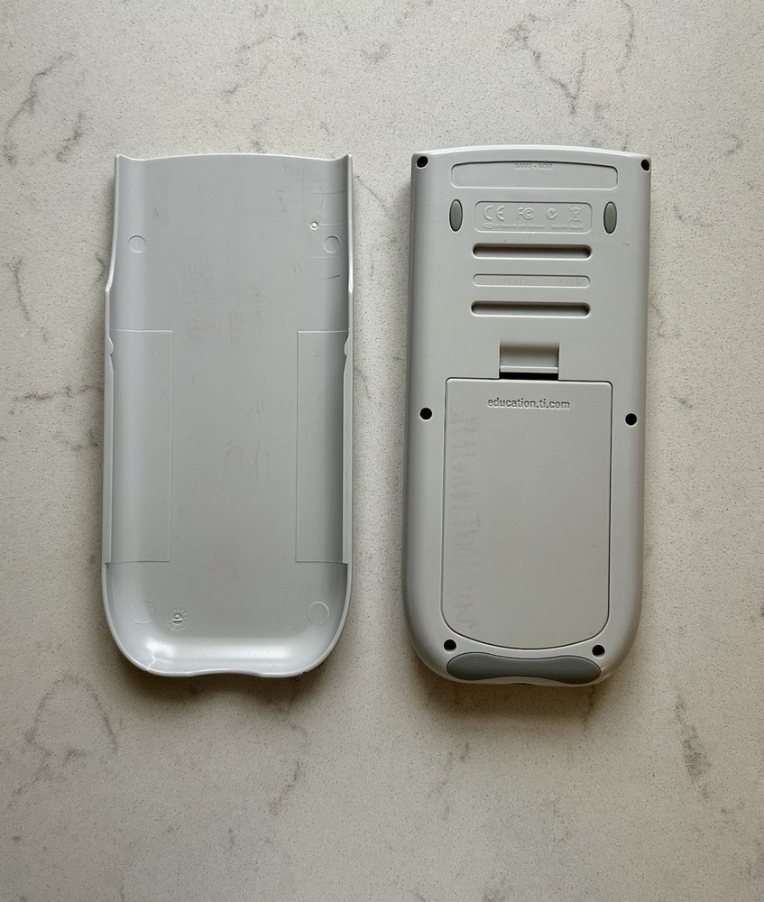 Texas Instruments TI-84 Plus Silver Edition Graphing Calculator W/Cover Tested