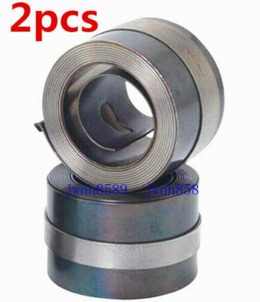 2pcs Bridgeport Mill Milling Machine Part Clock (Quill) Spring 30mm Wide Tool