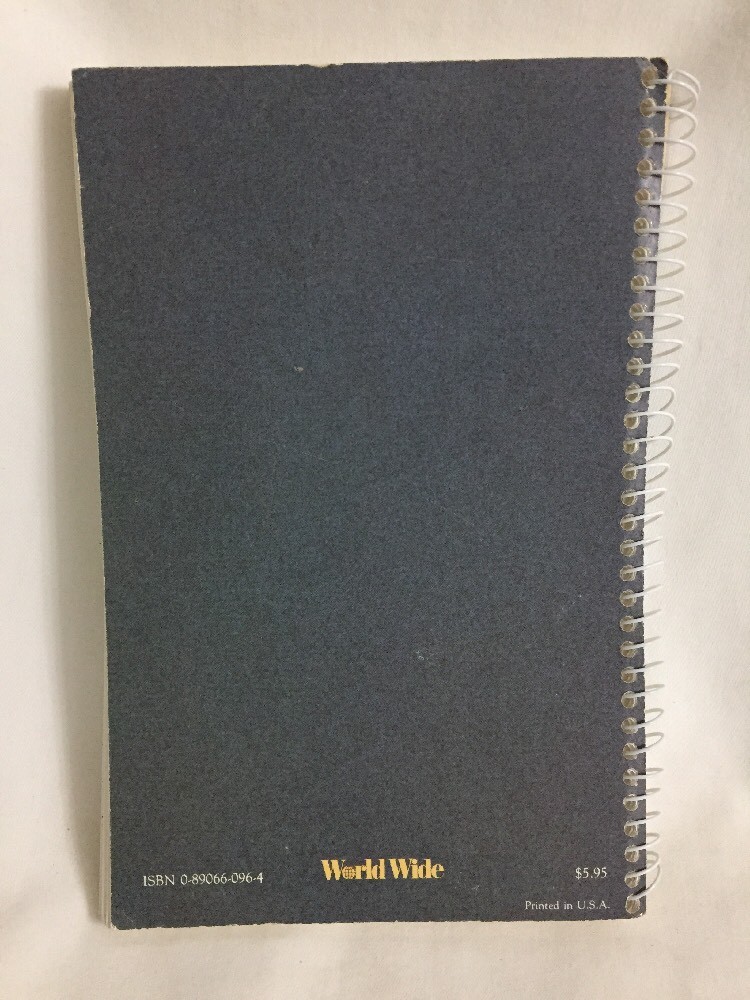 Personal Bible Study Journal, 1988[Spiral-bound]