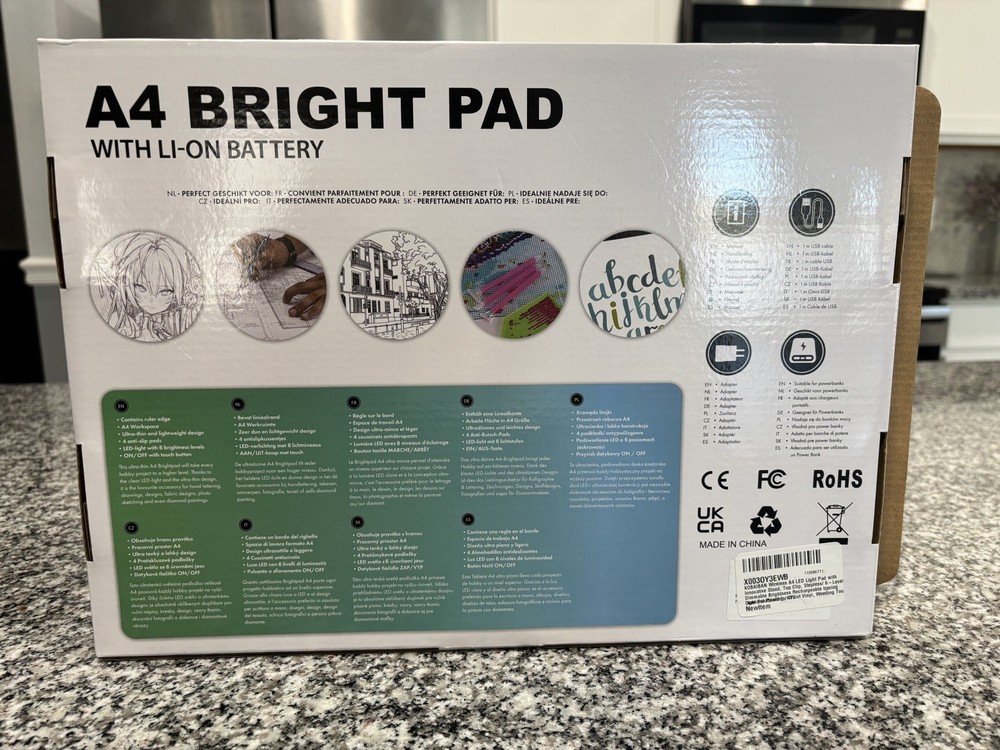 LED A4 Drawing Pad – Slim Wireless Tracing Board!