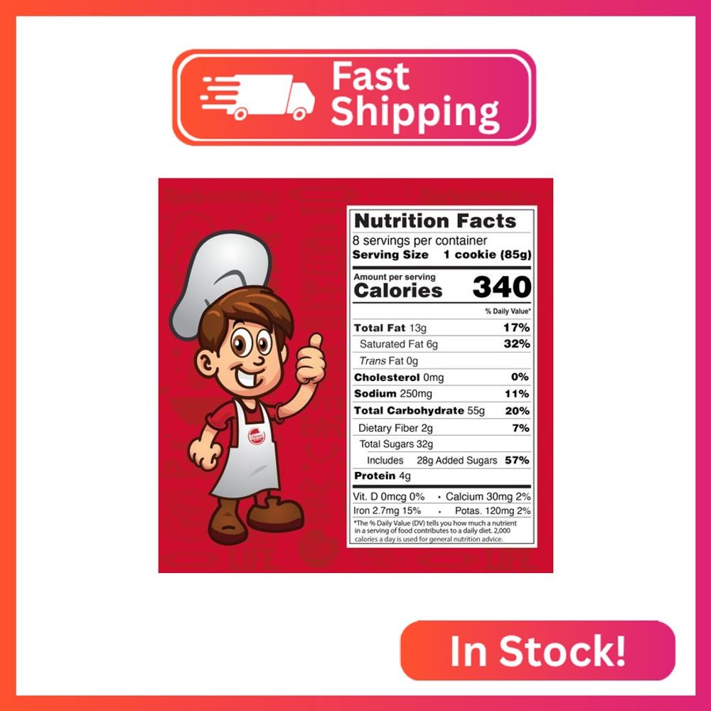 Classic Cookie, Soft Baked Cookie, Chocolate Chip 3oz, 8 Count Pack