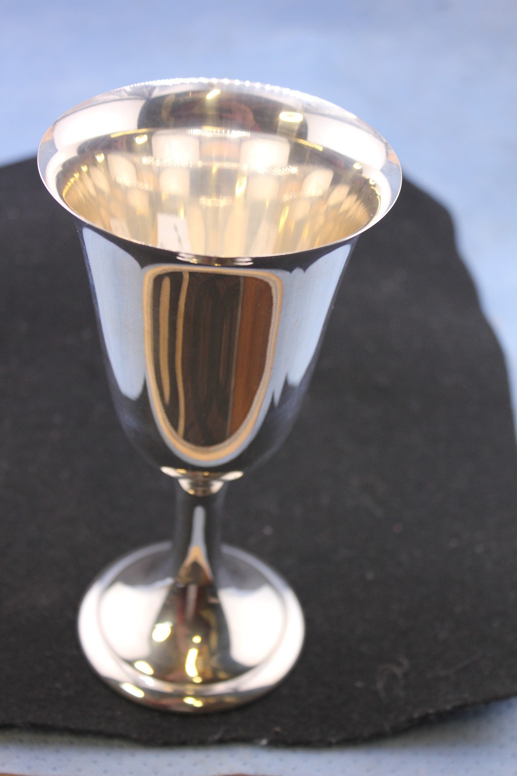 VINTAGE ALVIN #5249 STERLING SILVER GOBLET 6 1/2 INCHES TALL