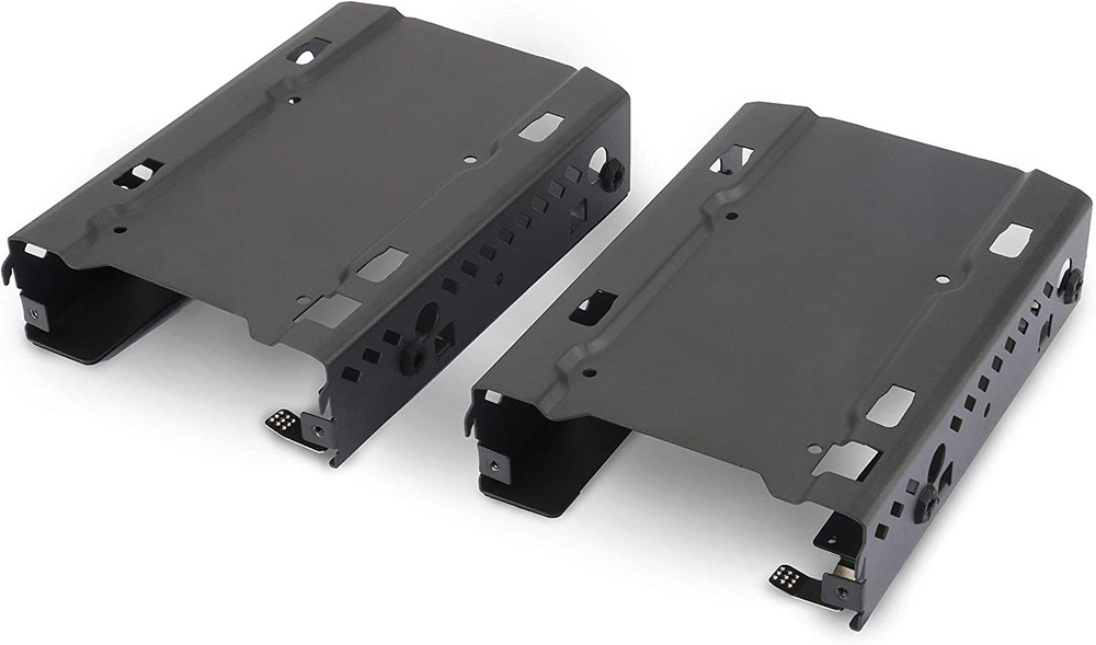 - Stackable 3.5" HDD Bracket Duo Pack Cases Ph-Hddkt_03,Black