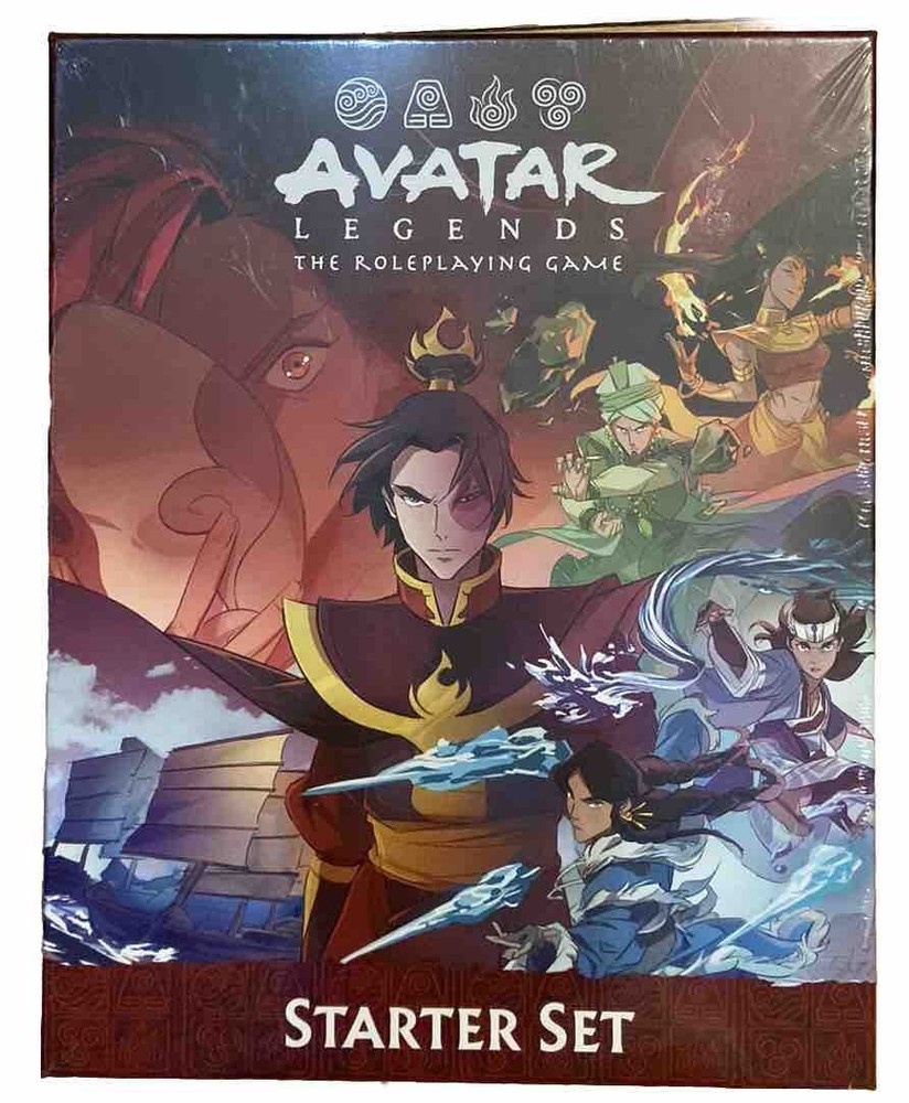 AVATAR Legends The Roleplaying Game Starter Set NEW 7+