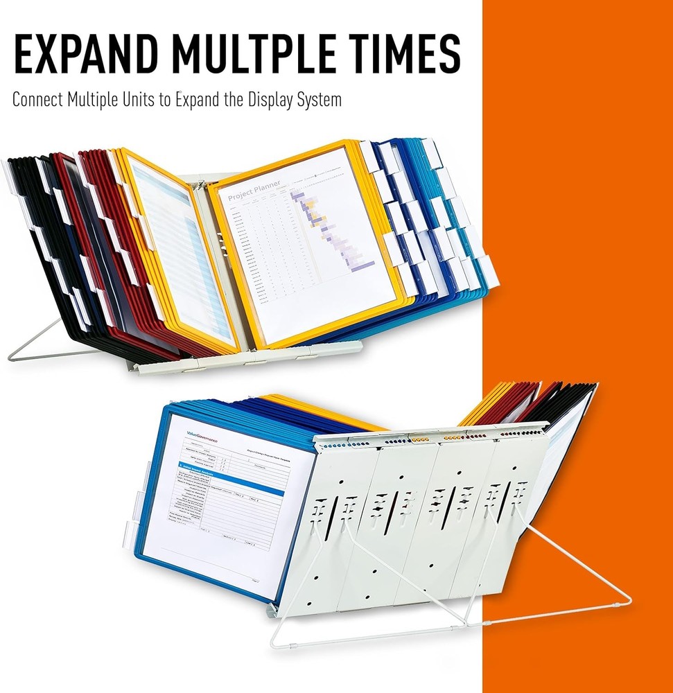 Instaview20 Pocket Expandable Desktop Reference System Letter Size