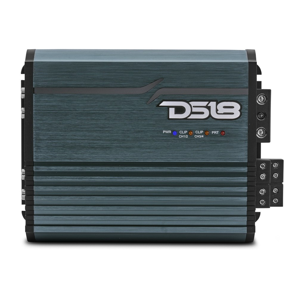DS18 FRP-1.2K4/TI Compact 4-Channel Full-Range Class-D Amplifier | 1200W RMS