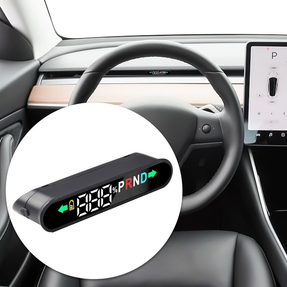For Tesla Model 3 Model Y HUD Heads Up Display Speed Display Screen Speedometer