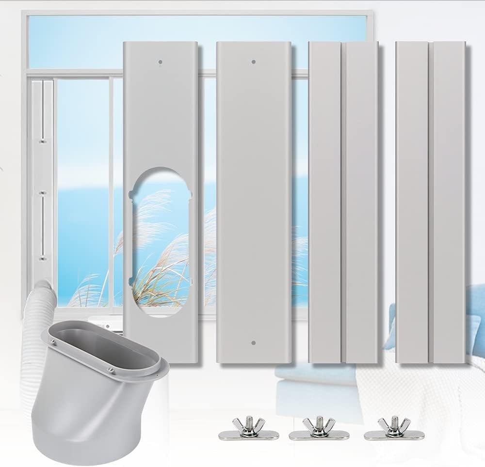 Efficient AC Window Kit for Residential Use - No Tools Required Installation