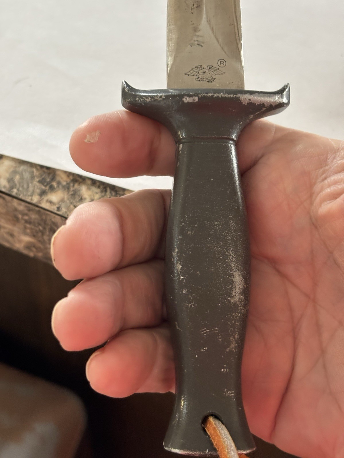 American Blade (AB-27) Vintage Boot Dagger Fixed Blade KnifeW/ Sheath