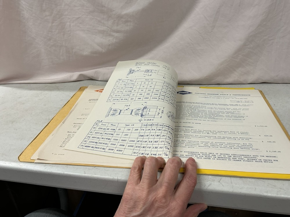 Pantool Machine Tools & Instruments Catalog Manual Balancing Machines