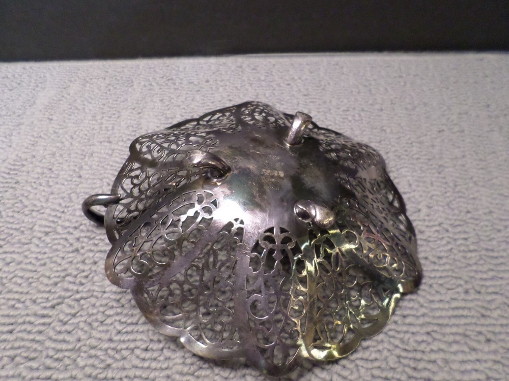 Vintage International Silver Company Candy Dish Lovelace 6"