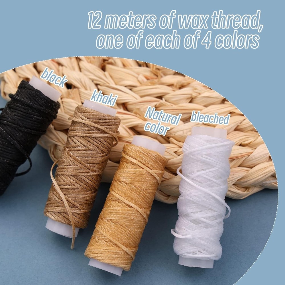 33 Pcs Book Binding Kits 4 Pcs Bone Folder Paper Creaser Paper Folding Tool Book