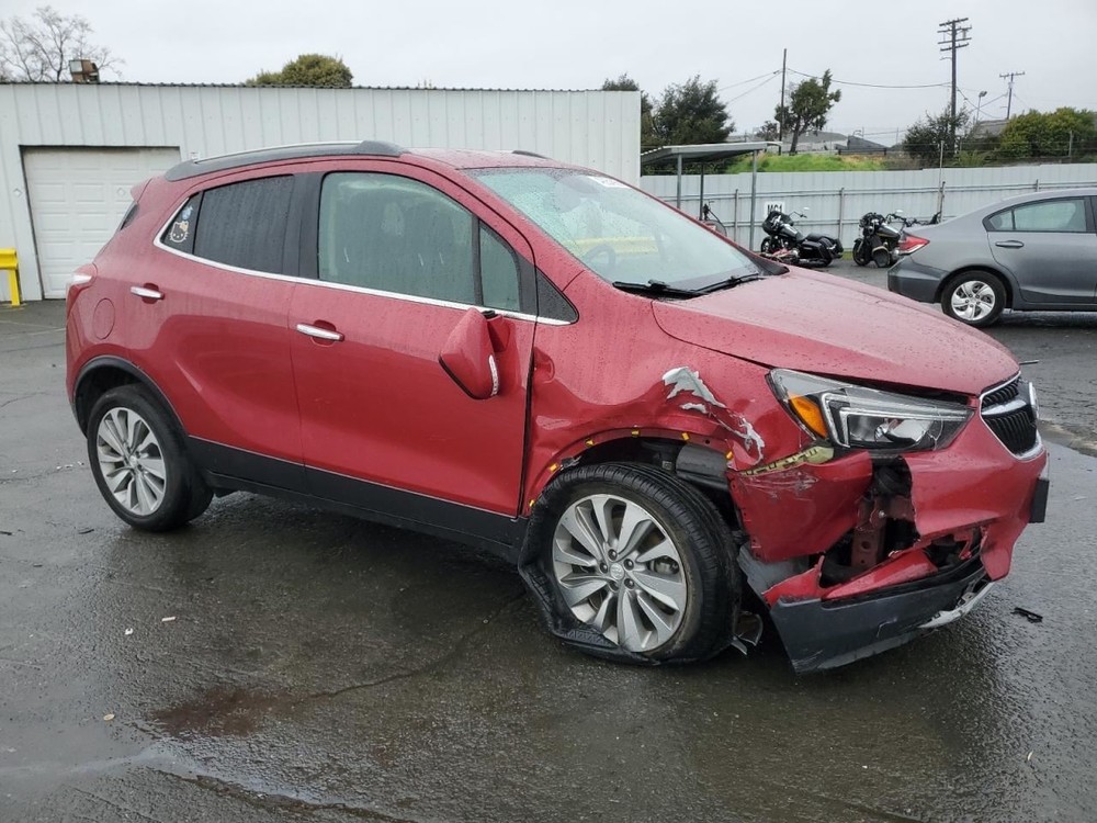 LEFT RED ROCKER PANEL MOULDING OEM 2021 BUICK ENCORE