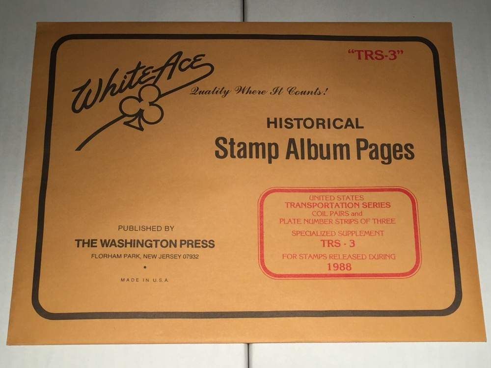 New Package of White Ace Pages Transportation Coil Series TRS-3